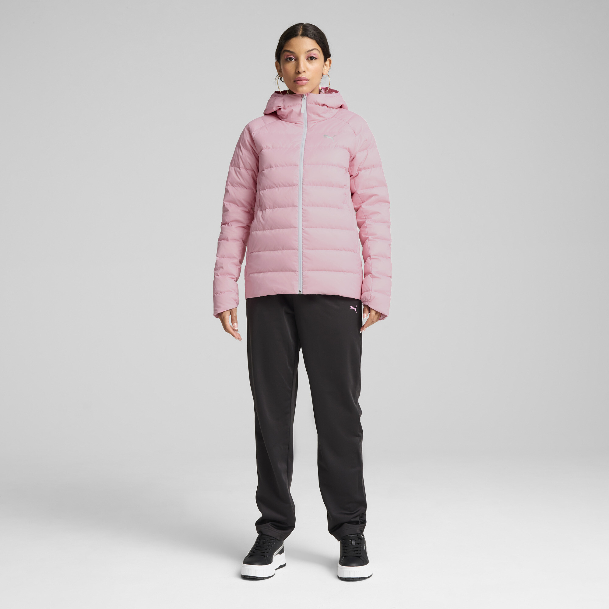 Women's Puma Pack LITE Down Jacket, Pink, Size XL, Clothing