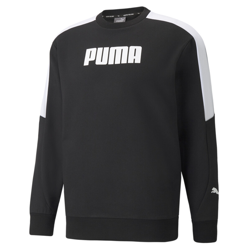 

Men's PUMA Modern Sports Crew Regular Fit Sweat Shirt, Black