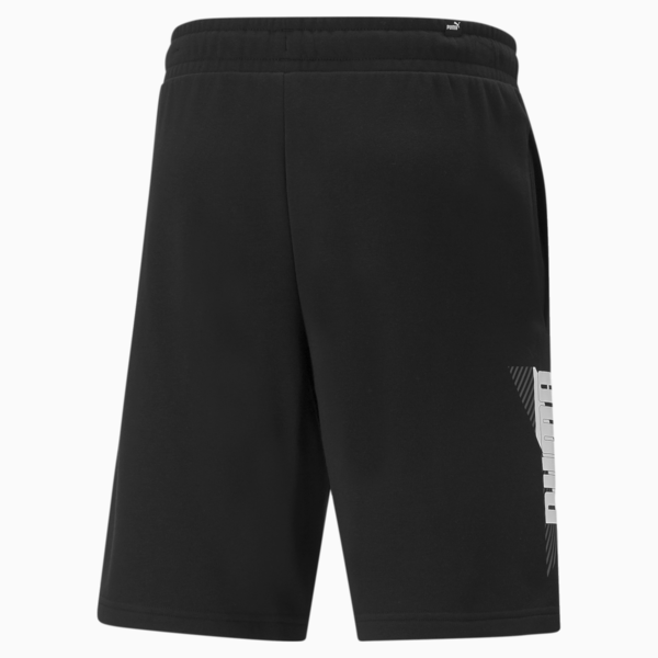 Power Logo Shorts Men, Puma Black, large-ZAF