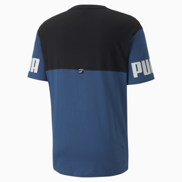 Power Colourblock Tee Men, Lake Blue, large-ZAF