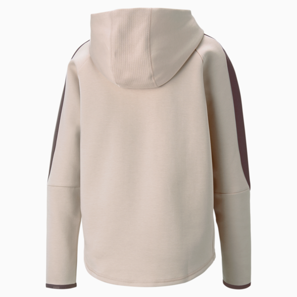 Evostripe Hoodie Women, Rose Quartz, large-ZAF
