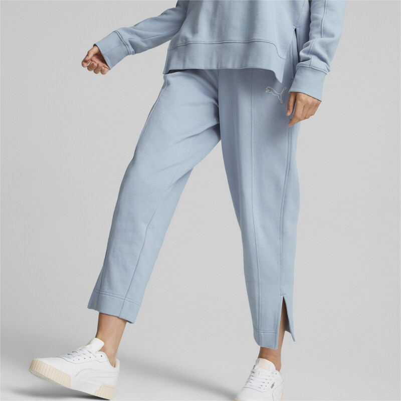 Women s PUMA HER High Waist Pants in Black Blue size S