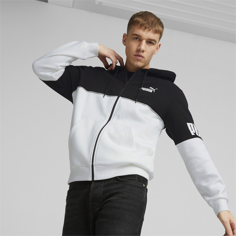 

Men's PUMA Power Regular Fit Full Zip Hoodie