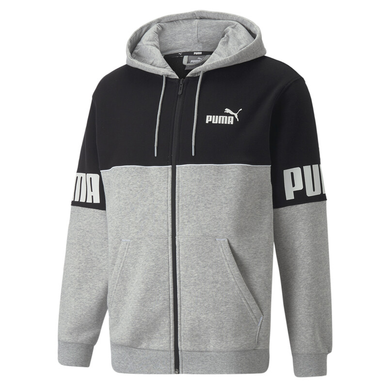 

Men's PUMA Power Regular Fit Full Zip Hoodie