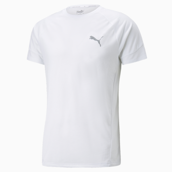 Evostripe Tee Men, Puma White, large-ZAF