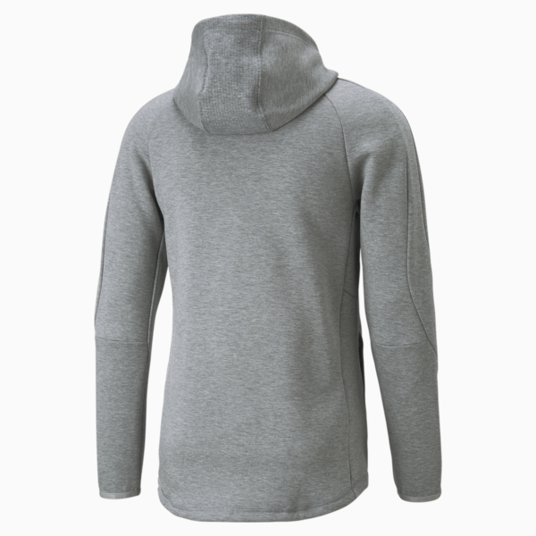Evostripe Hoodie Men, Medium Gray Heather, large-ZAF