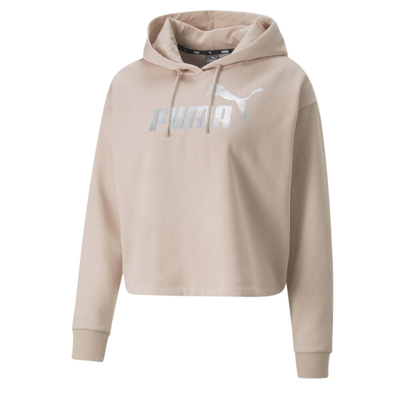 

Women's PUMA Essentials+ Metallic Logo Relaxed Fit Hoodie