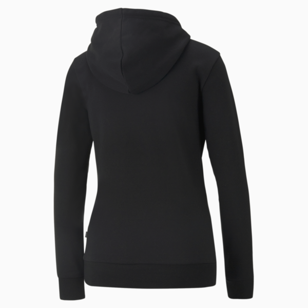 Sudadera con gorra para mujer Essentials+, Puma Black-Gold Foil, large-MEX