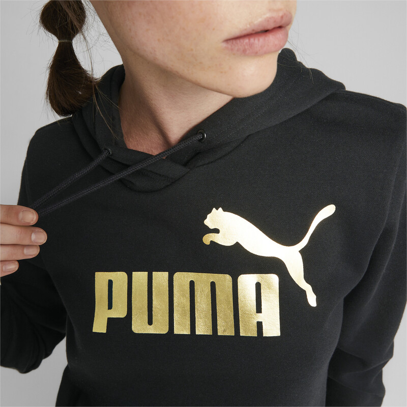Women's PUMA Metallic Logo Regular Fit Hoodie