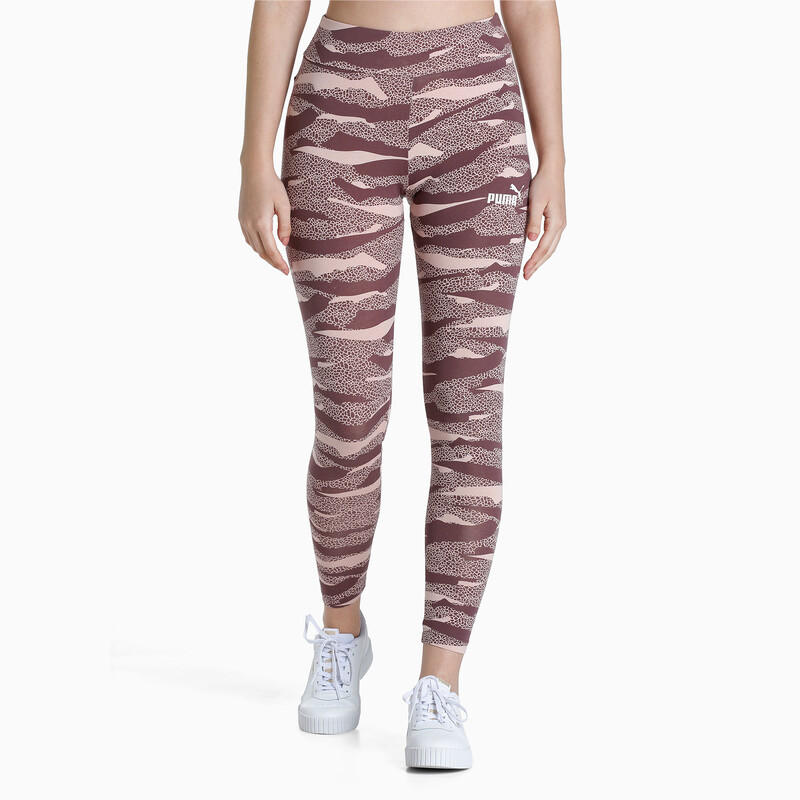 

Women's PUMA Animal Printed Leggings, Purple