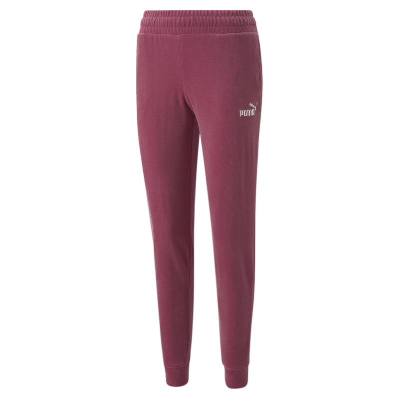 Women's PUMA Velour Regular Fit Pants