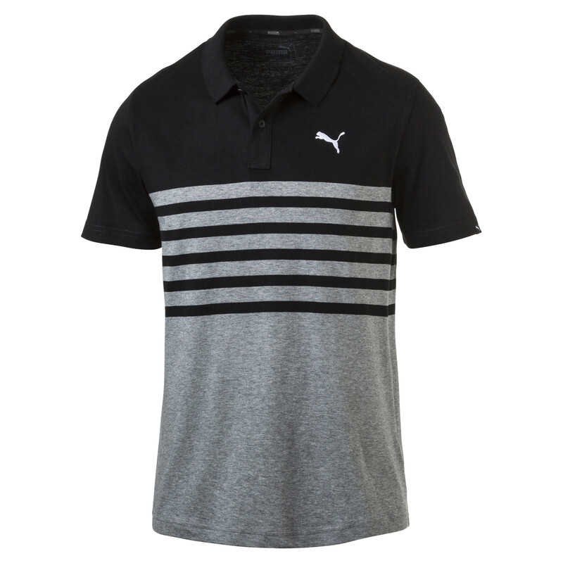 

Men's PUMA Sports Stripe Jersey Polo