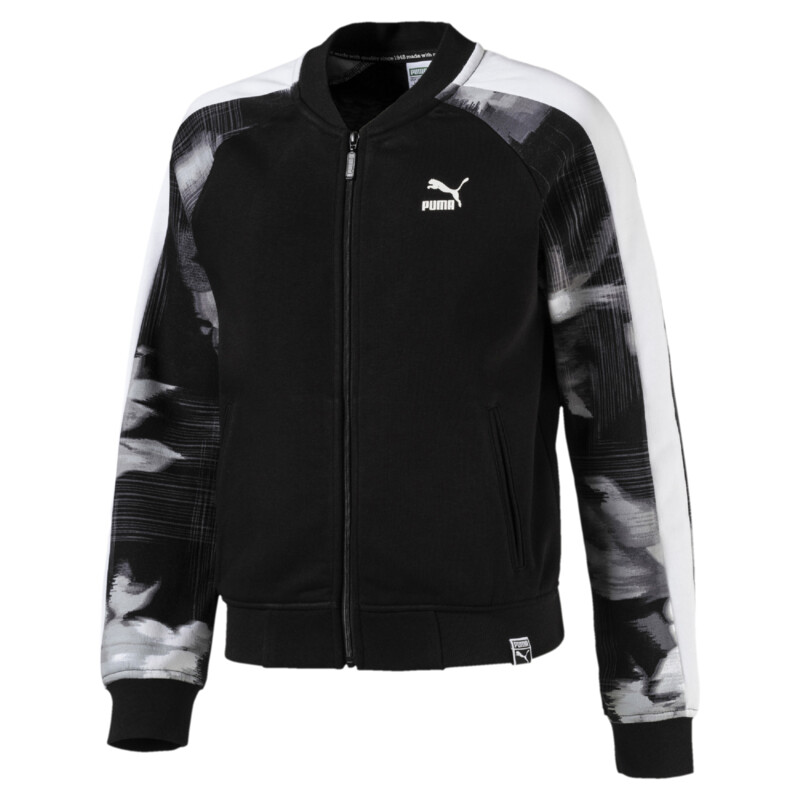

PUMA Girls' Classics AOP Full Zip Jacket