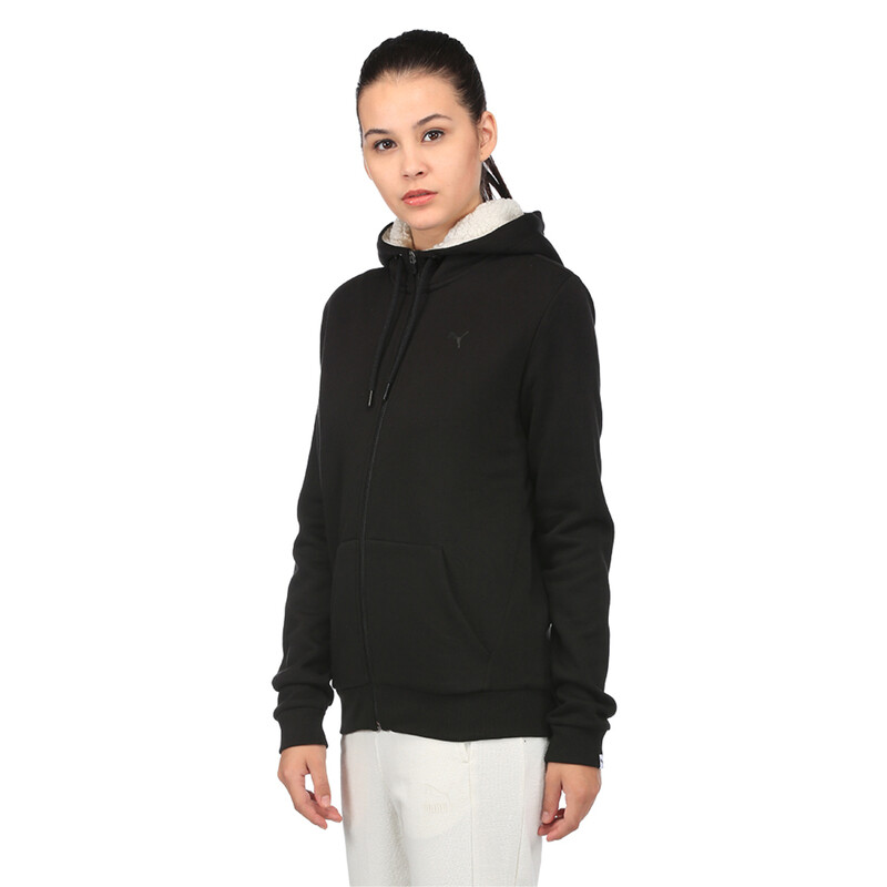 

Women's PUMA ESS Collegiate FZ Hoody W