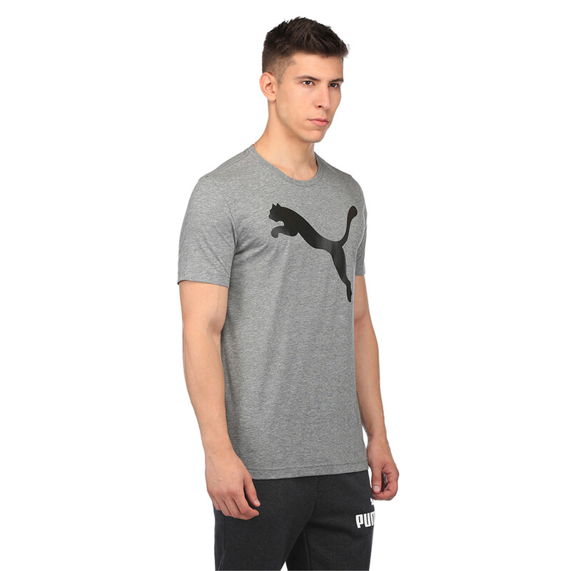 

Men's PUMA ESS Big Cat Heather Tee