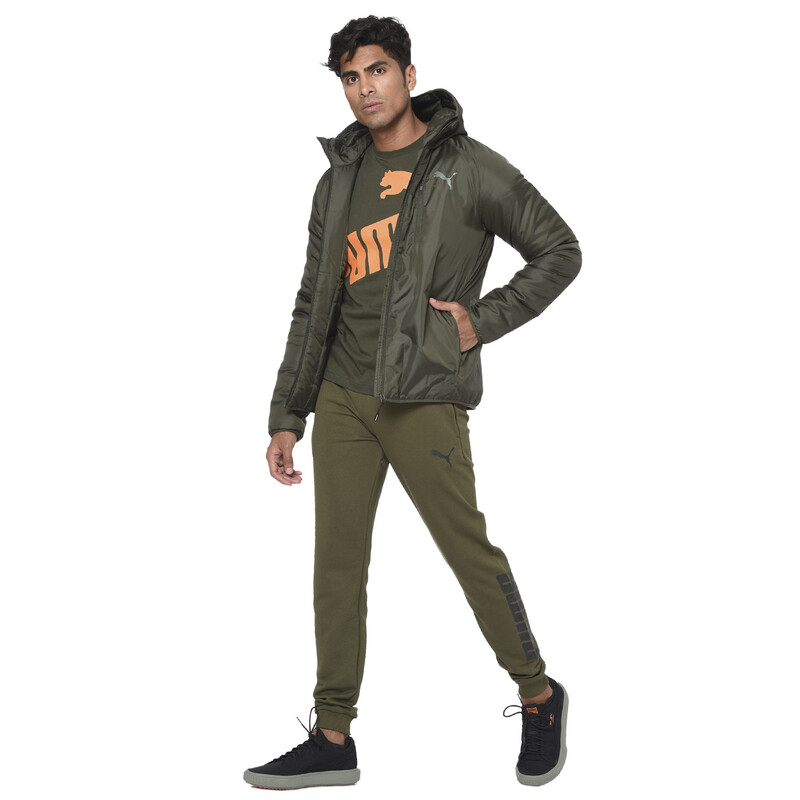 

Men's PUMA warmCELL Padded Jacket, Black/brown