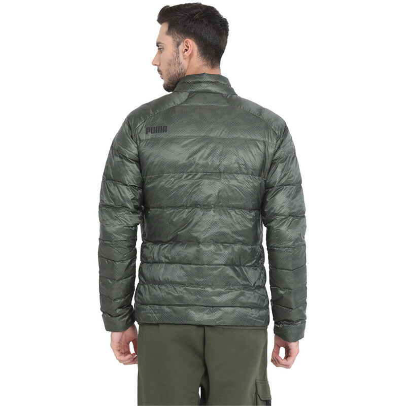 

Men's PUMA PWRWarm packLITE 600 Dwn AOP Forest Nigh