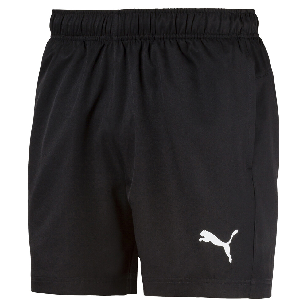 black puma shorts