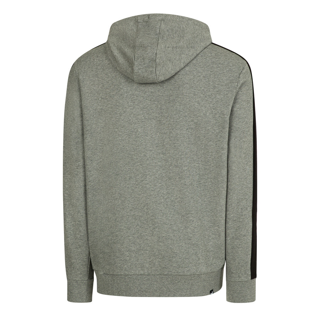 

PUMA - male - Толстовка Contrast FZ Hoody FT  – Medium Gray Heather –, Серый