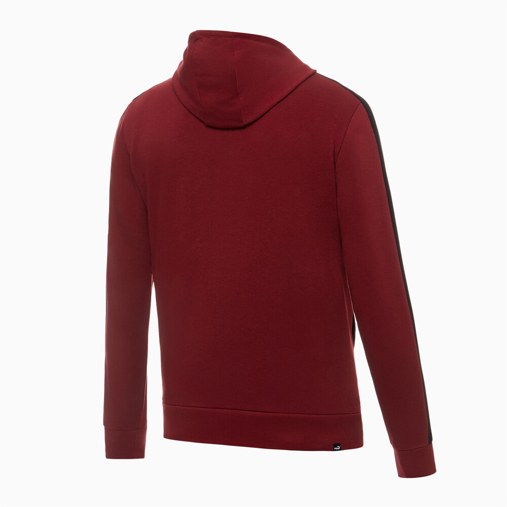 PUMA - male - Толстовка Contrast FZ Hoody FT M – Pomegranate –, Красный