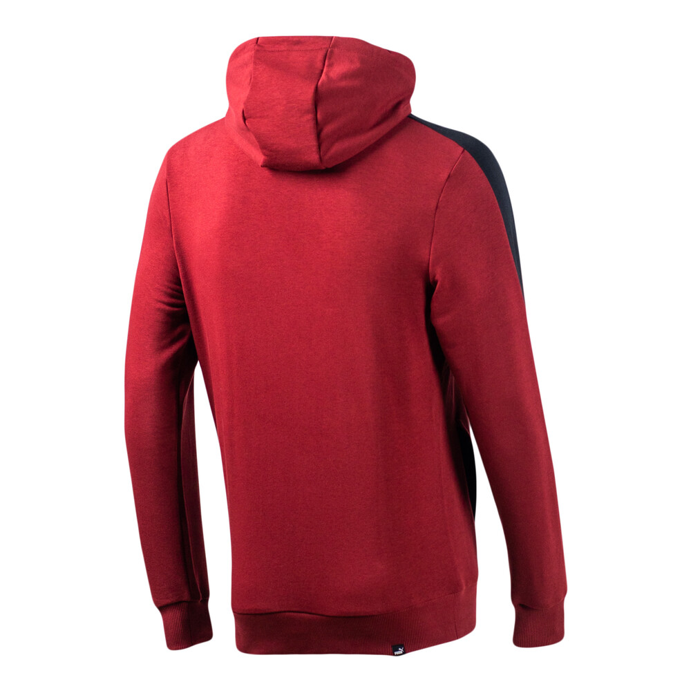 

PUMA - male - Толстовка Contrast Hoody FT  – Pomegranate –, Красный