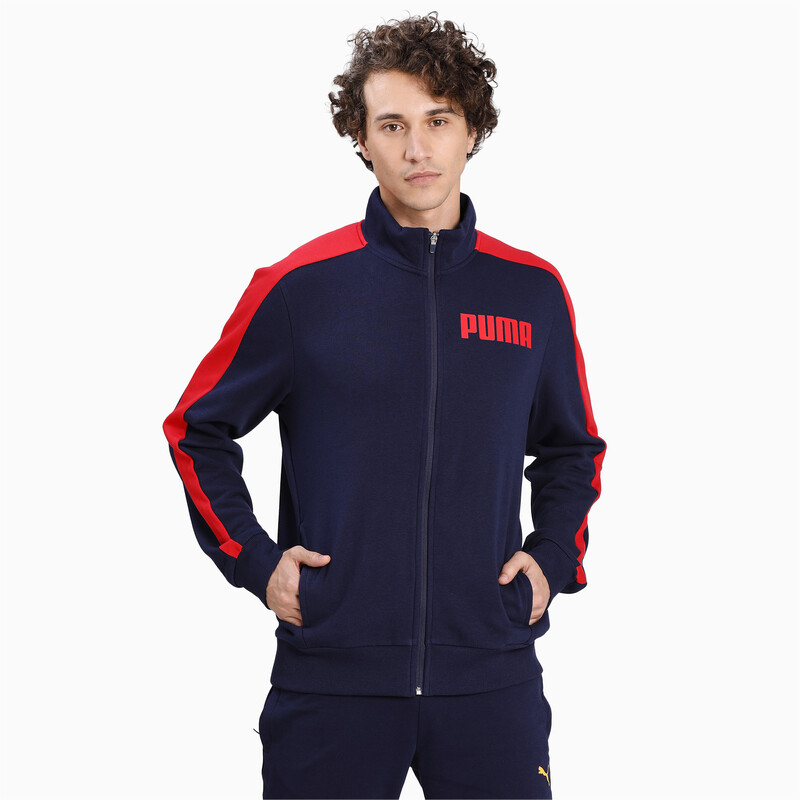 

Men's PUMA Contrast Track Jacket, Purple