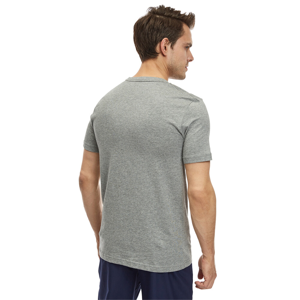 

PUMA - male - Футболка Essentials Tee – Medium Gray Heather –, Серый