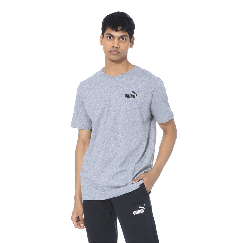 

Men's PUMA Essentials Small Logo Cotton T-Shirt