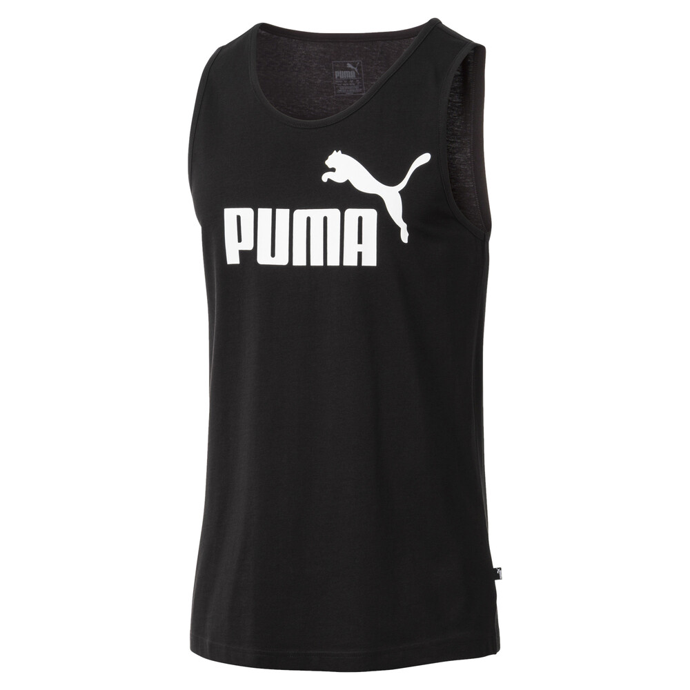 

PUMA - male - Майка Essentials Tank – Cotton Black –, Черный