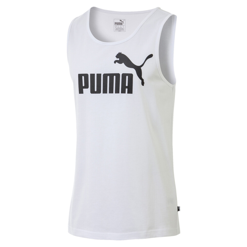 

PUMA - male - Майка Essentials Tank – Puma White –, Белый