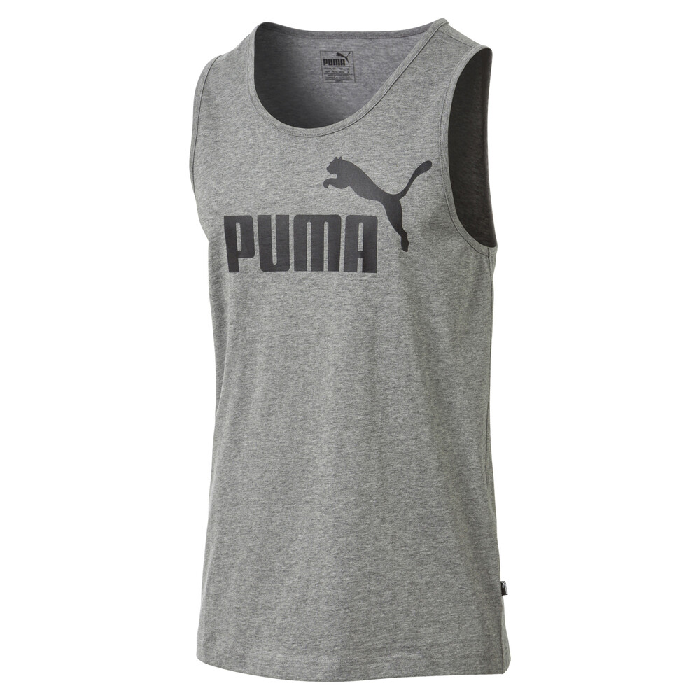 

PUMA - male - Майка Essentials Tank – Medium Gray Heather –, Серый