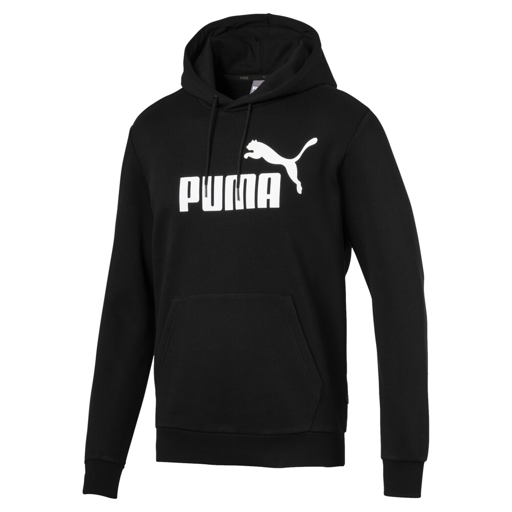black puma hoodie mens