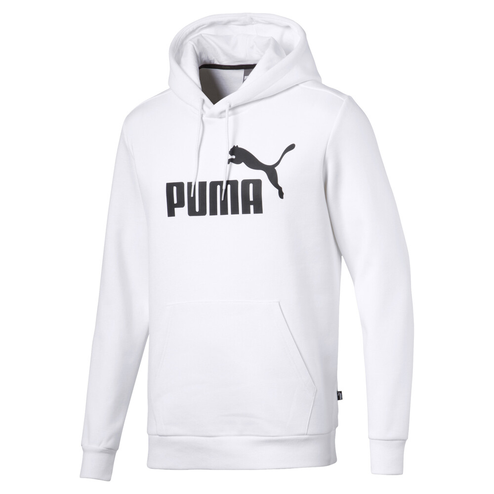 mens puma hoodie grey