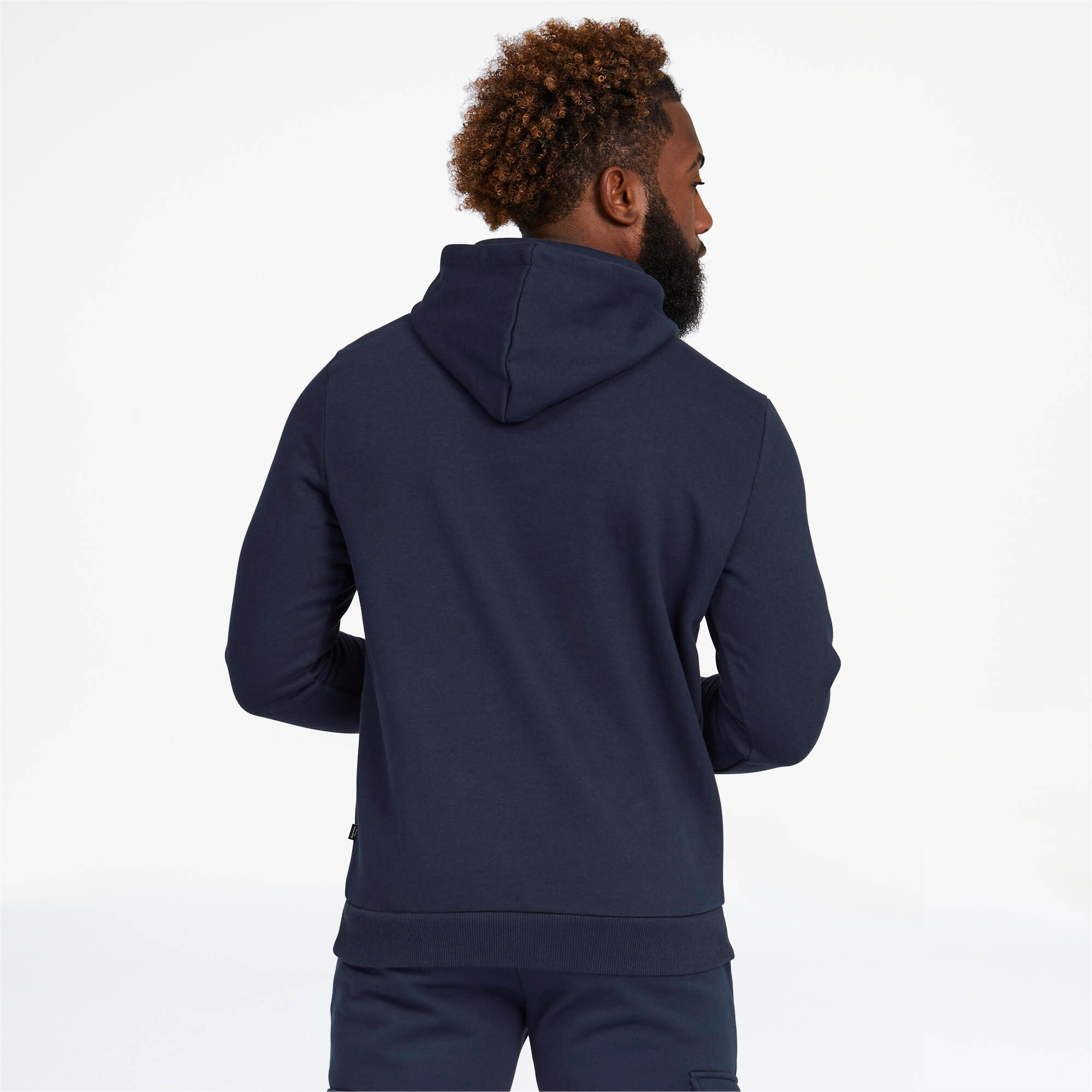 puma men's essentials logo fleece sweatpants