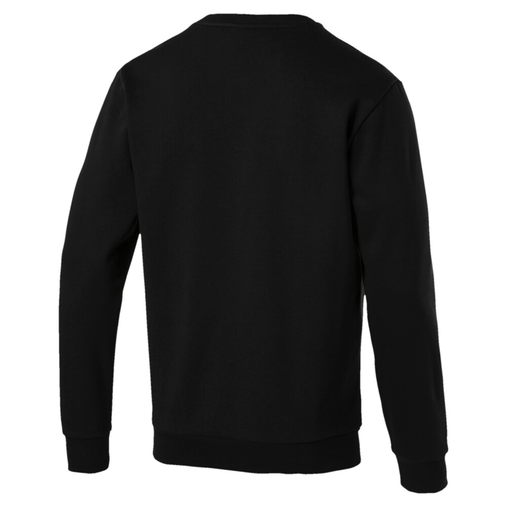 

PUMA - male - Толстовка Essentials Fleece Crew Sweat – Puma Black –, Черный