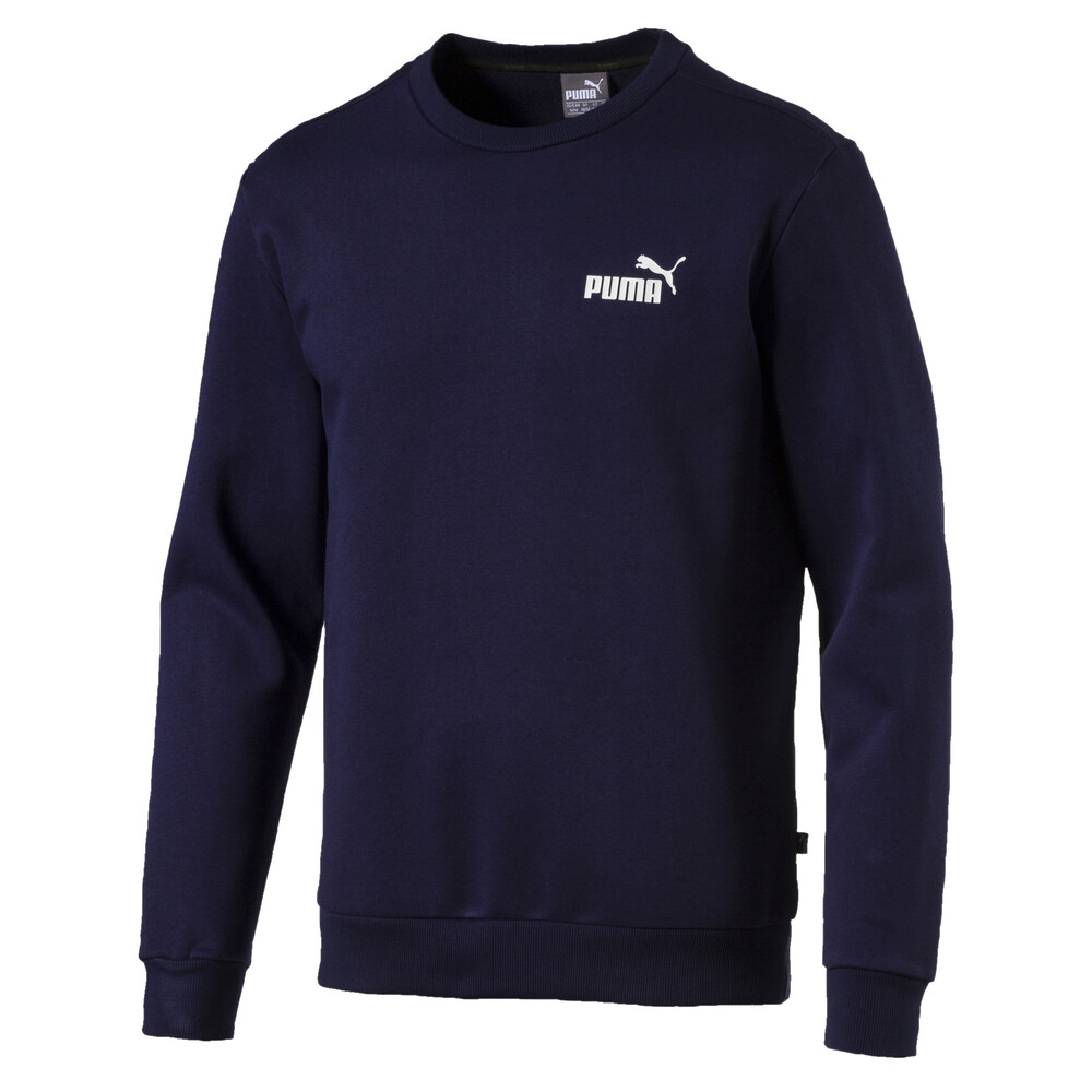 

PUMA - male - Толстовка Essentials Fleece Crew Sweat – Peacoat –, Синий