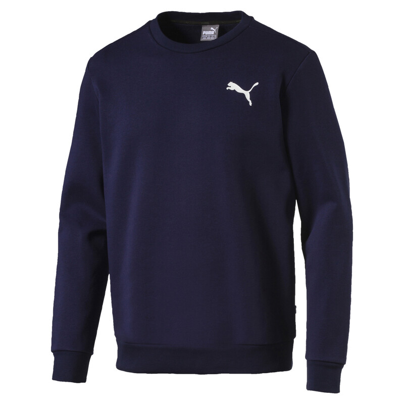 

Men's PUMA Essentials Fleece Crew Neck Sweater, Purple