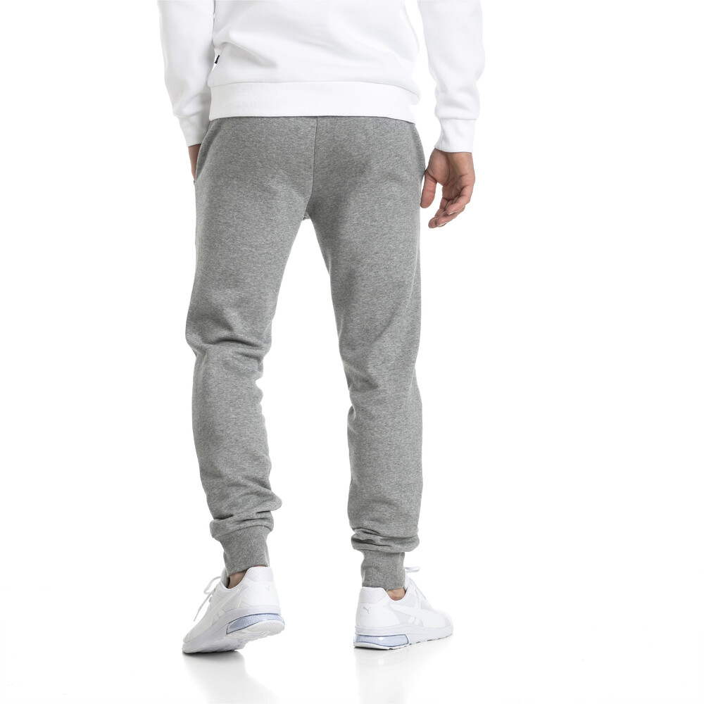 Essentials Fleece Men's Pants | Gray - PUMA