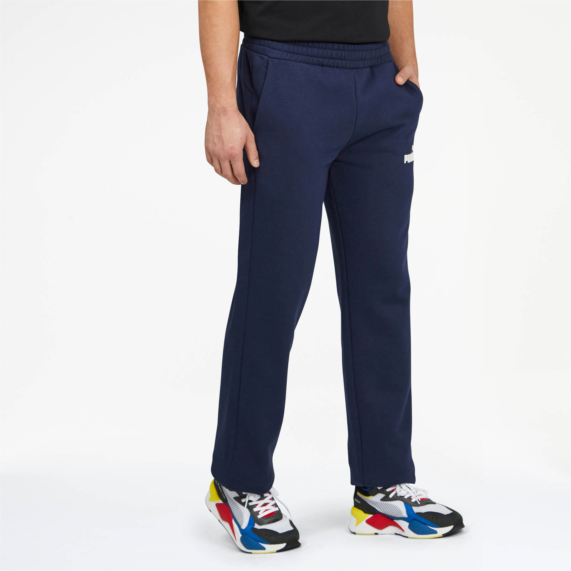 men's puma fleece pants