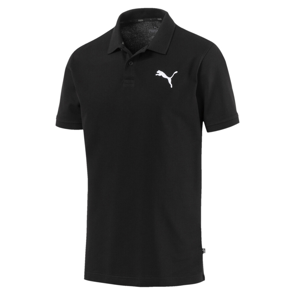 

PUMA - male - Поло Essentials Pique Polo – Cotton Black-_Cat –, Черный