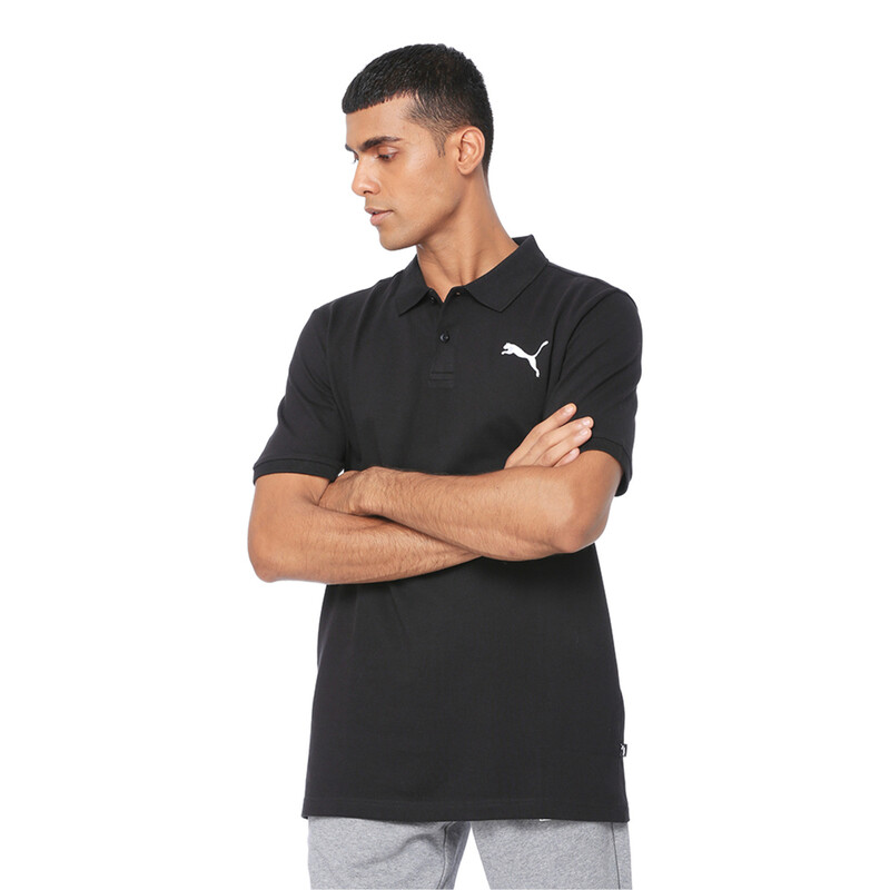 

Men's PUMA Essential Short Sleeve Polo Shirt