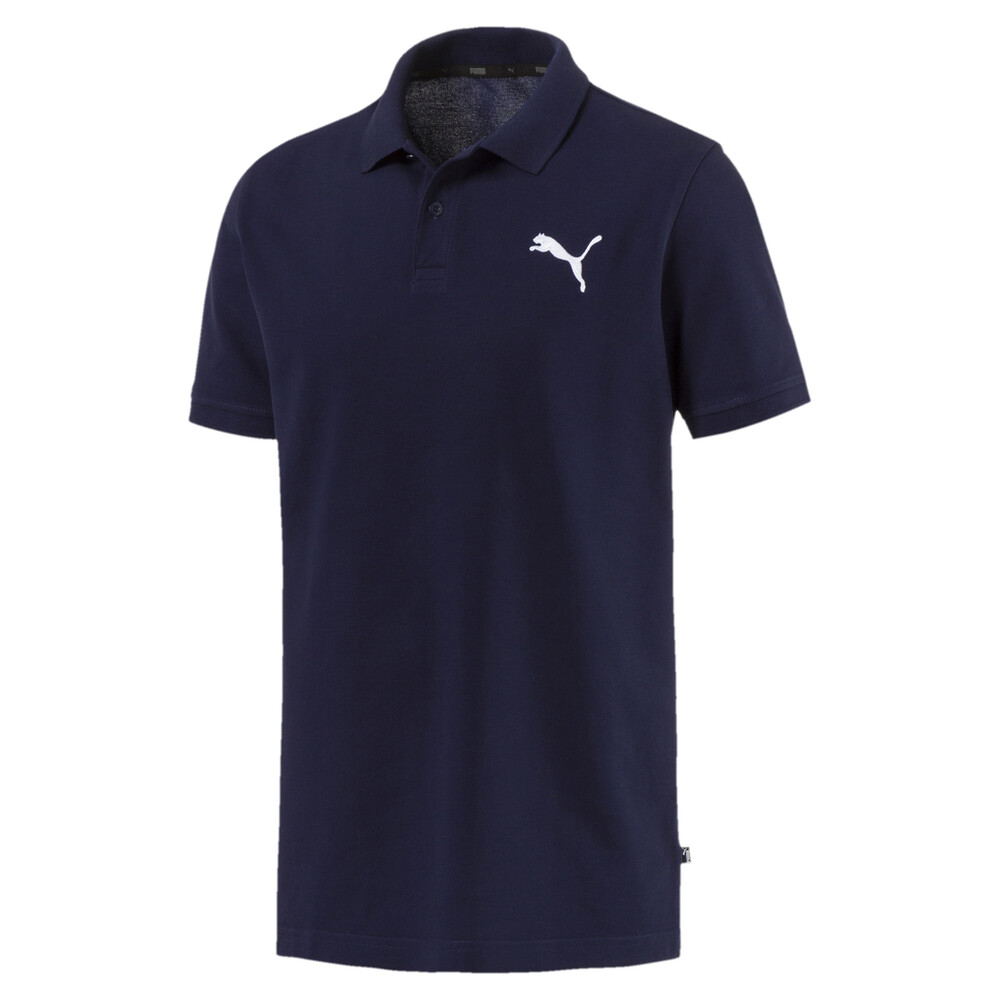 

PUMA - male - Поло Essentials Pique Polo – Peacoat-_Cat –, Синий