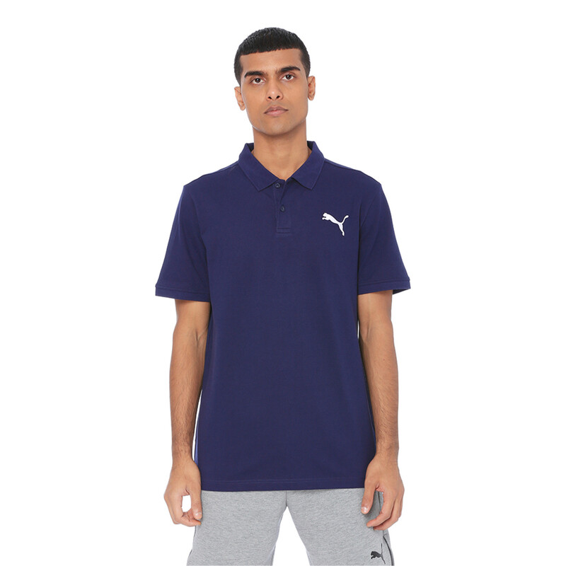 

Men's PUMA Essential Short Sleeve Polo Shirt