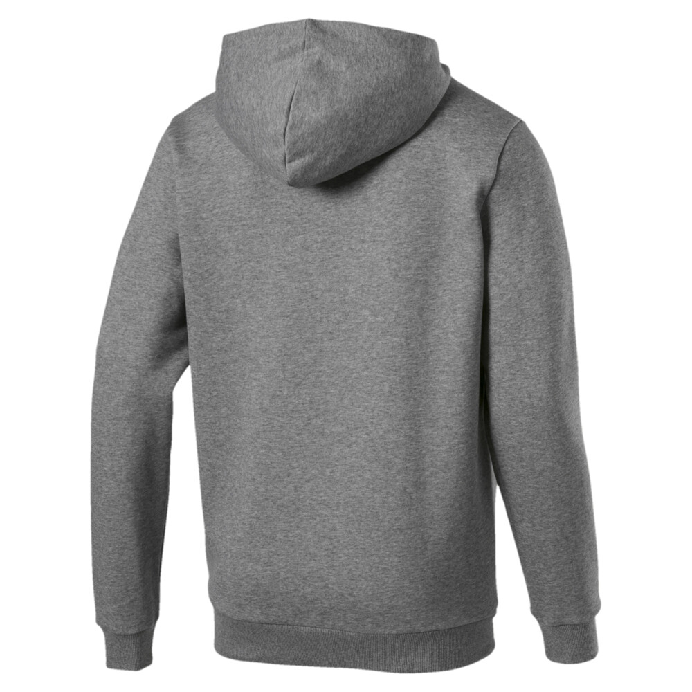 

PUMA - male - Толстовка Essentials Fleece Hooded Jacket – Medium Gray Heather –, Серый