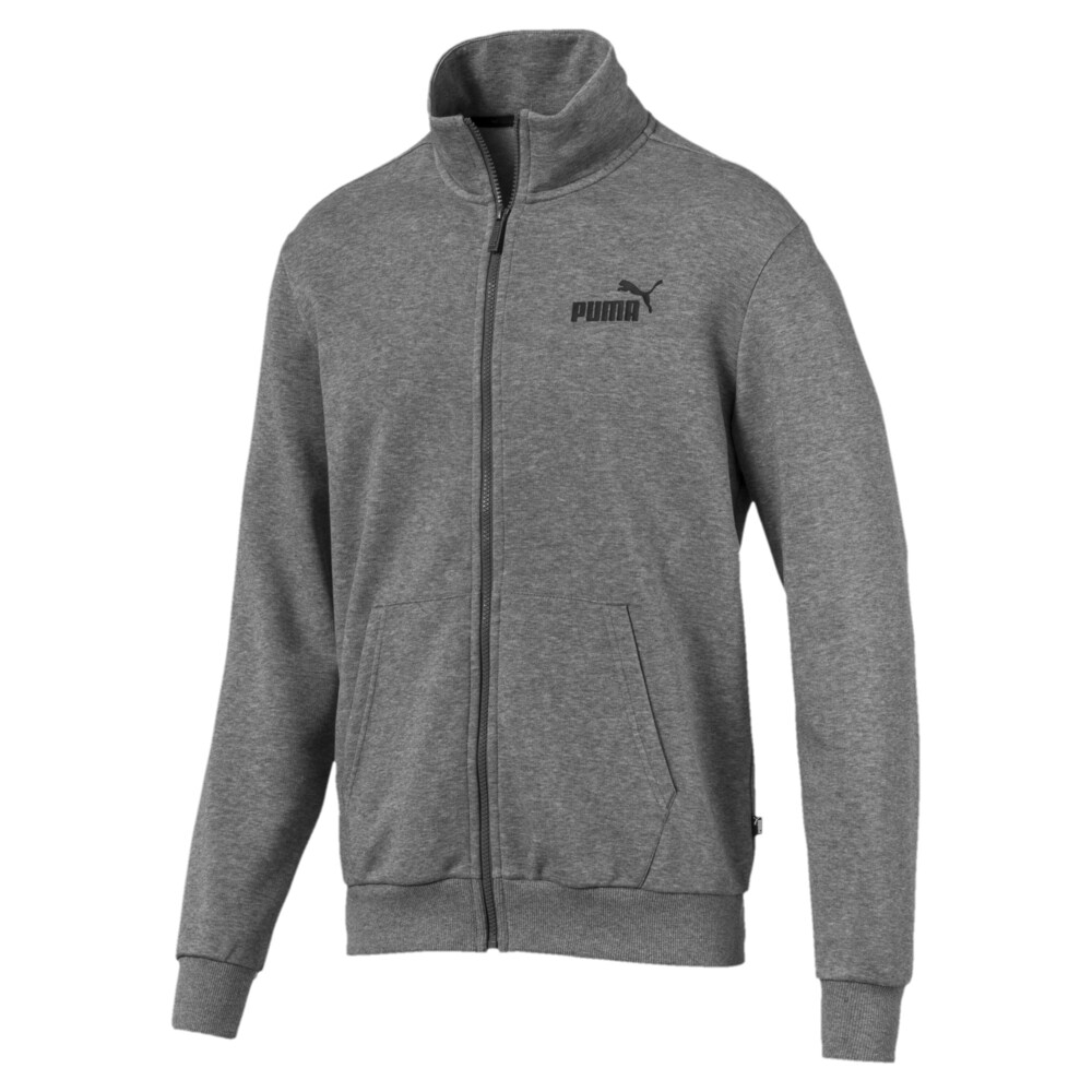 

PUMA - male - Олимпийка Essentials Track Jacket – Medium Gray Heather –, Серый