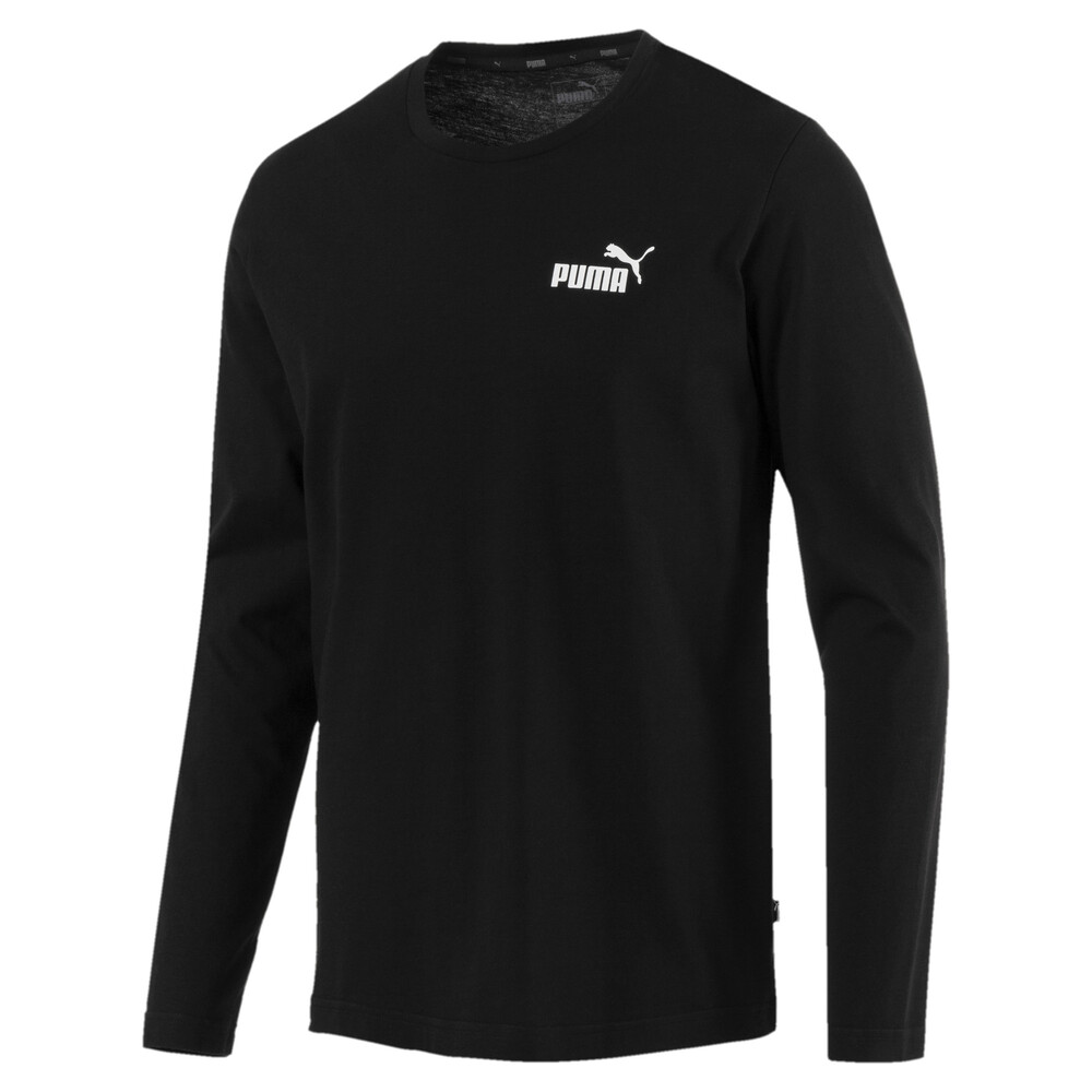 

PUMA - male - Футболка с длинным рукавом Essentials Longsleeve Tee – Cotton Black –, Черный