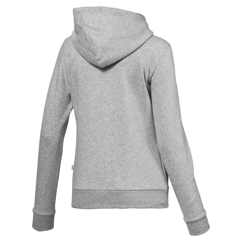 

PUMA - female - Толстовка Essentials Fleece Hoody – Light Gray Heather –, Серый