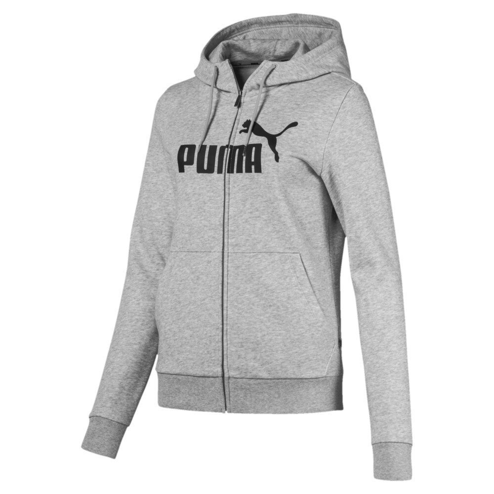 puma women's hooded sweat jacket