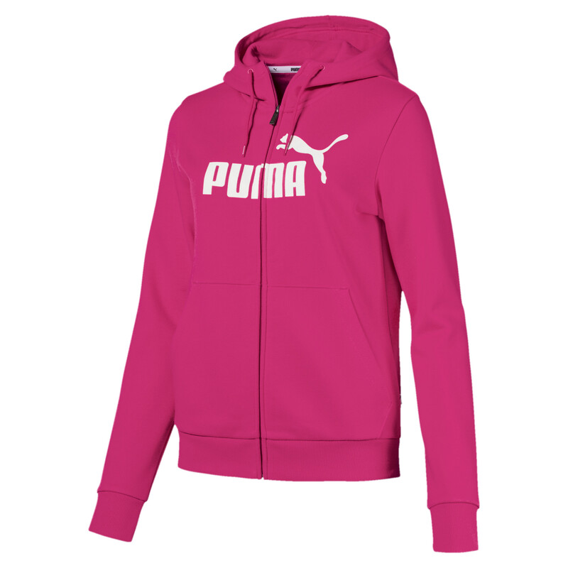 

Women's PUMA Essentials Fleece Hooded Full Zip Sweat Jacket