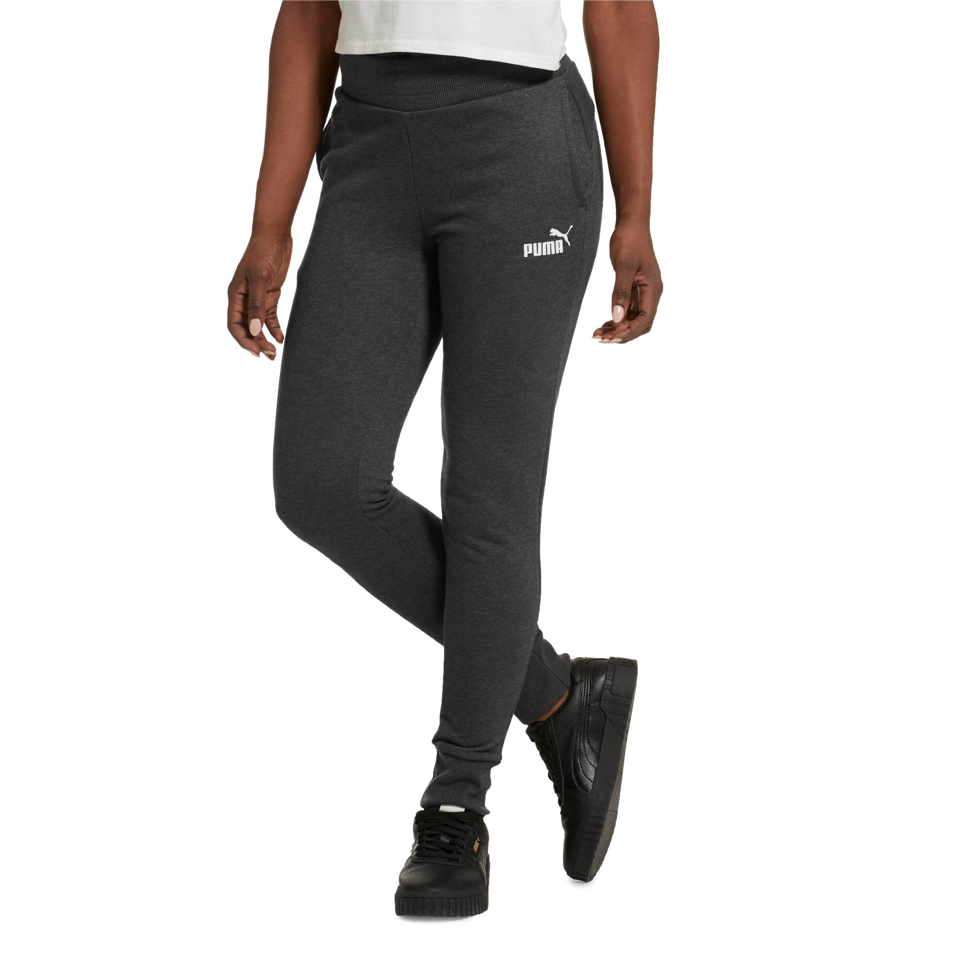 puma essential regular pants womens